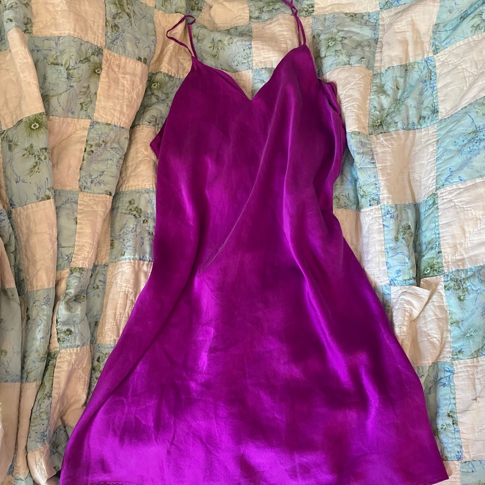 Victoria’s Secret Vintage Silk Purple Nightie
